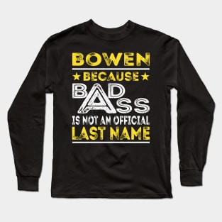 BOWEN Long Sleeve T-Shirt